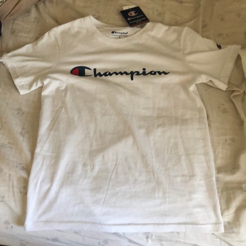 White Champion Shirt